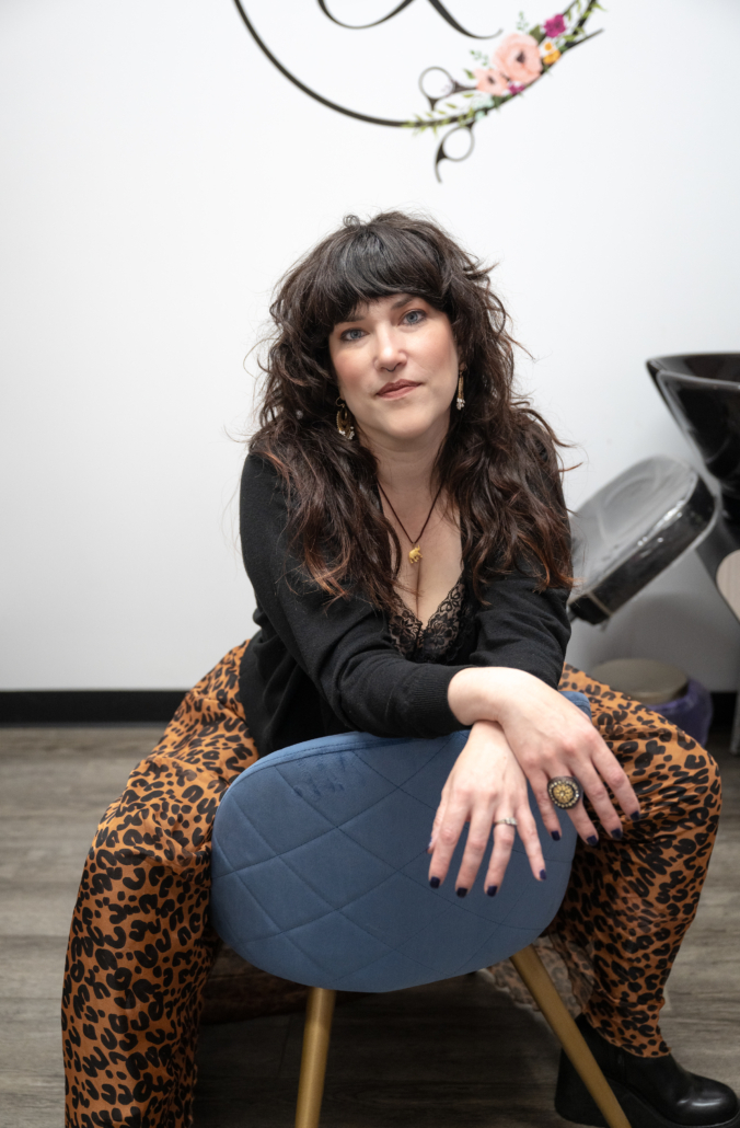 Essex County NJ Brand Photographer Lindsay Tiwald photographs Laura Lovely Locks